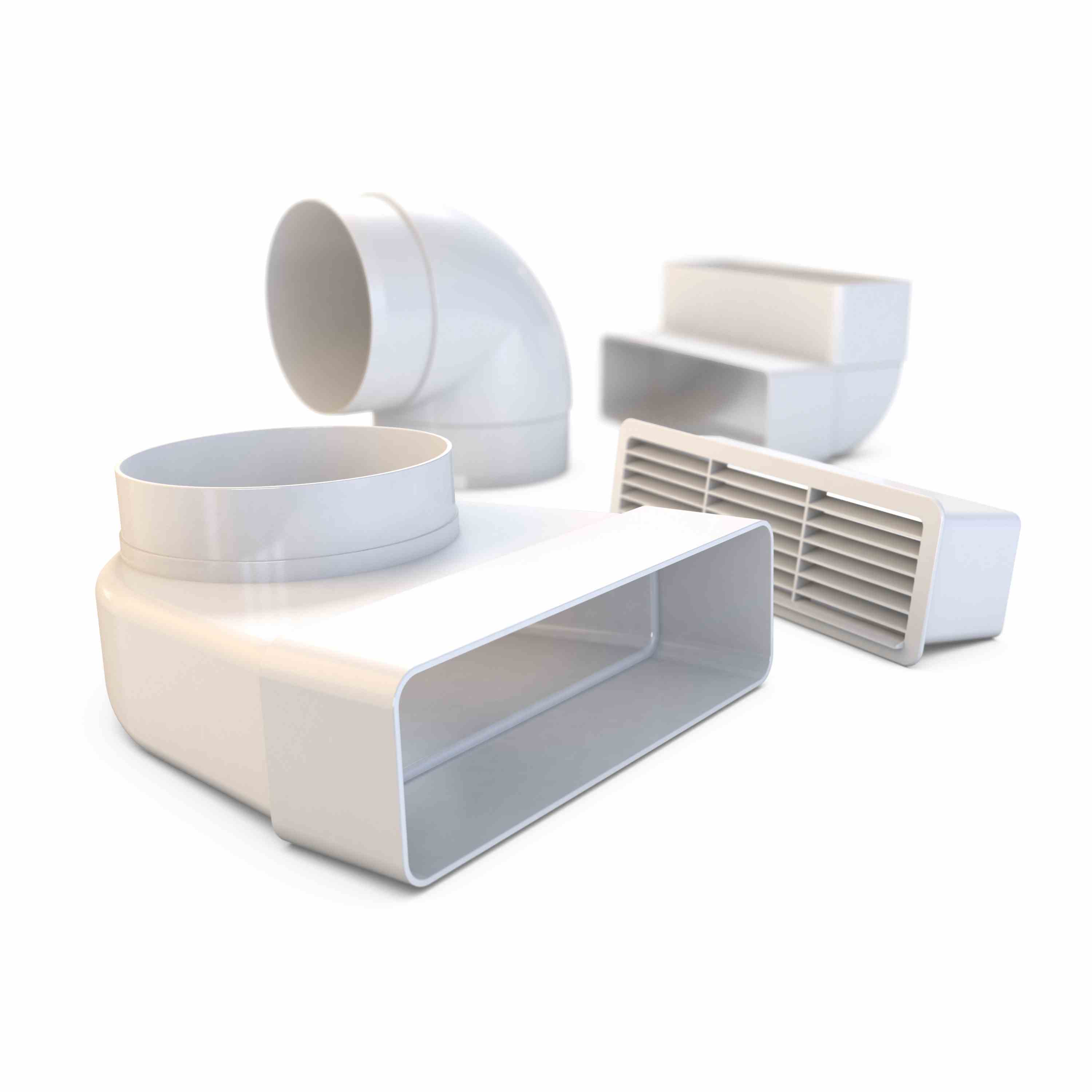 ventilation and extract fan ducting - nuaire