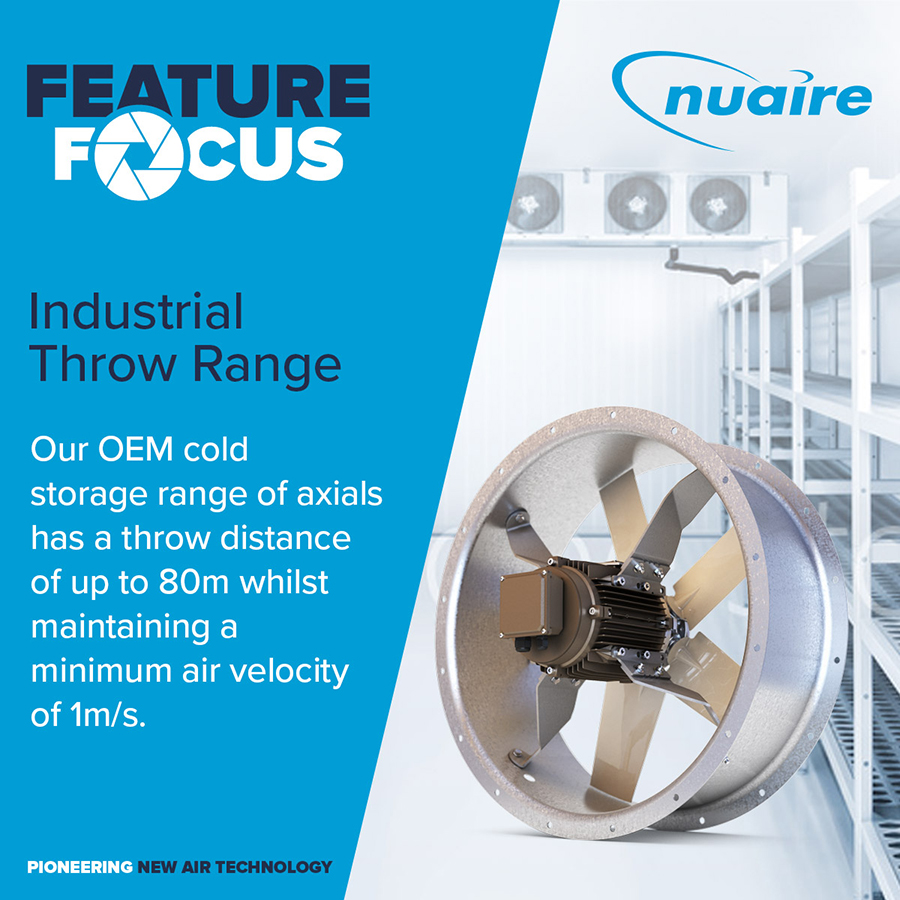 Nuaire AXUS - Axial Fan Units