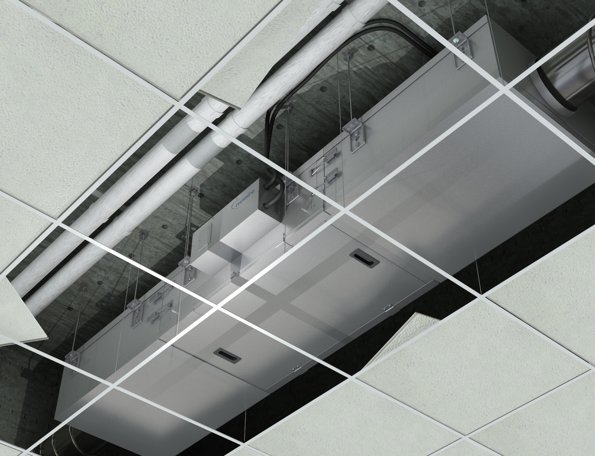 Aire-Volve Twin Fan - Ceiling Installation