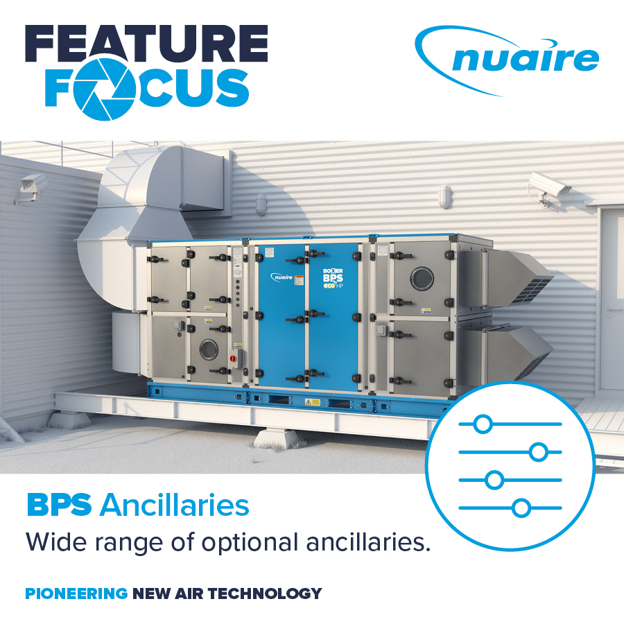 BPS-ECO-HP Air Handing Unit | Nuaire