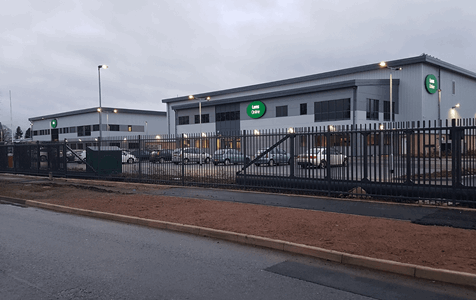 Specsavers International Glazing Services and Lens Online Distribution Centre Nuaire Case Study