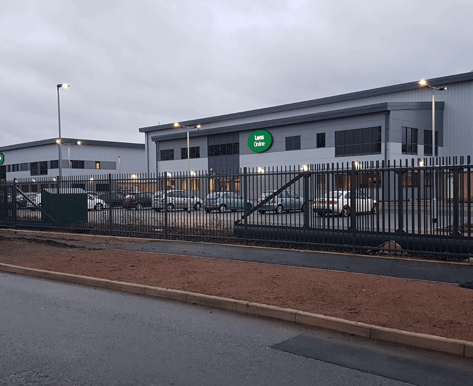 Specsavers International Glazing Services and Lens Online Distribution Centre Nuaire Case Study